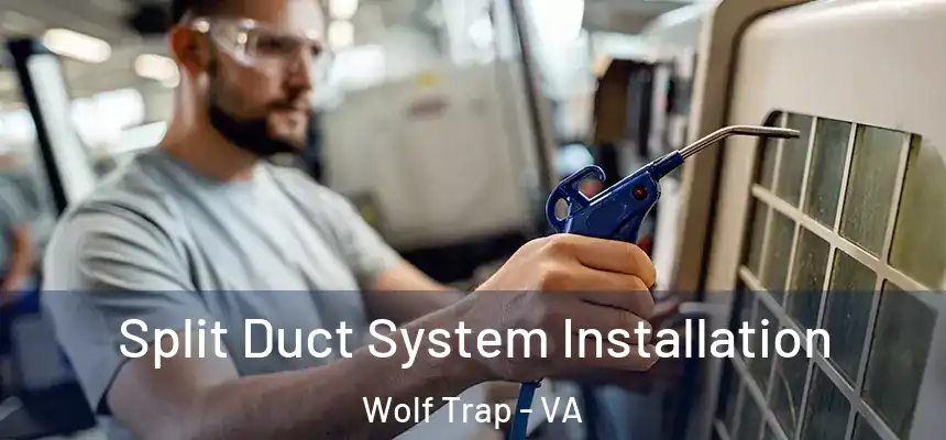  Split Duct System Installation Wolf Trap - VA